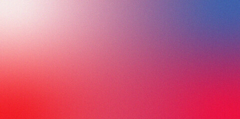 Wall Mural - Fuchsia vibrant pink blurred yellow grainy gradient background. Carmine pink pale grainy gradient texture. Soft gradient backdrop with grain and noise.