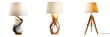© Luckygraphics - Collection of modern table lamps on transparent or white background