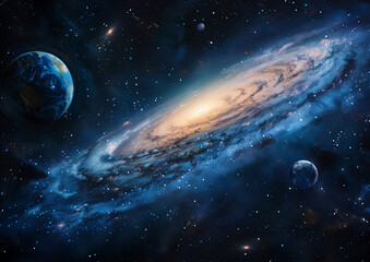 Wall Mural - galaxy m31 in the constellation of andromeda. andromeda galaxy