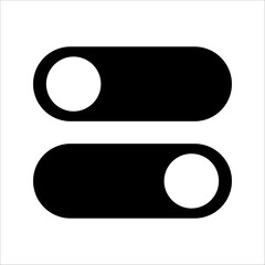 Poster - On and Off Switch Button vector icon
