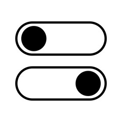 Poster - On and Off Switch Button vector icon