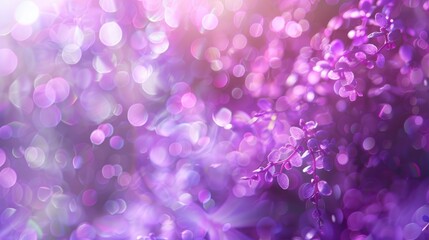 Wall Mural - blurry background of violet pearlescent light radiant lavender artistic creation celebratory soft pu