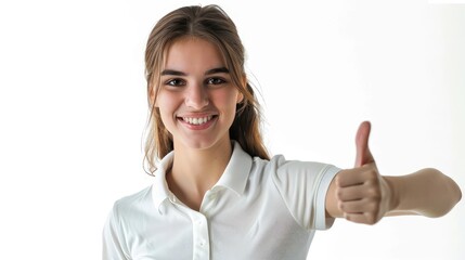 Poster - woman showing ok sign