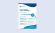 © Nushrat - Modern healthcare and medical flyer or poster design layout, leaflets decoration for printing and presentation vector,cover a4 template design