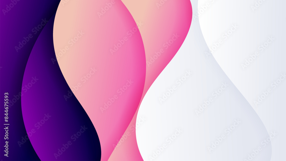 Abstract background with soft gradient color on background .Vector background for wallpaper. Eps 10