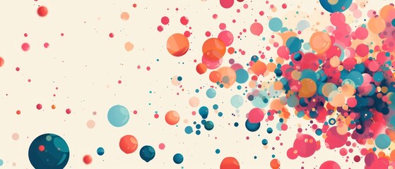 background with tech-inspired blobs, offering a sleek and contemporary look