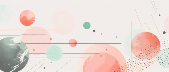 background with tech-inspired blobs, offering a sleek and contemporary look