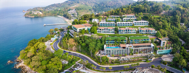 Wall Mural - Kalim bay view near Patong, in Phuket, Thailand