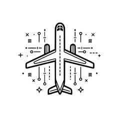 Travel Icons Svg, Vacation Icon Set, Travel, Web Sites, Winter Holiday Icons, Summer Holiday Icons, Airplane Svg, Airplane Clipart, Travel Svg, Airplane Silhouette, Airplane Png, Svg Files For Cricut,