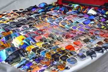 Unusual and original collection of sunglasses