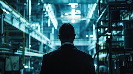 Poster - Business operations background 