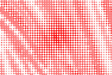 Poster - Abstract pink and white circles pattern background