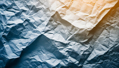 crumpled paper texture, symbolizing creativity, imperfection, innovation. Ideal for design projects