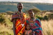 © cff999 - a family african tribesmen in the wild