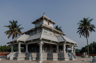 Anekere Basadi is located in the middle of a lake in Karkala town, Udupi district. India.