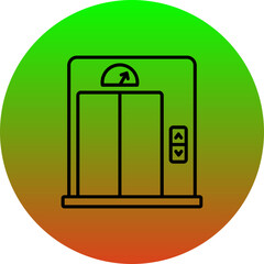 Poster - Elevator Icon