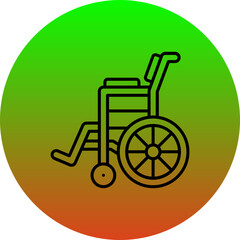 Poster - Wheel Chair Icon