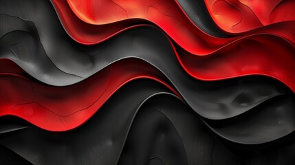Wall Mural - Dark Crimson Velvet