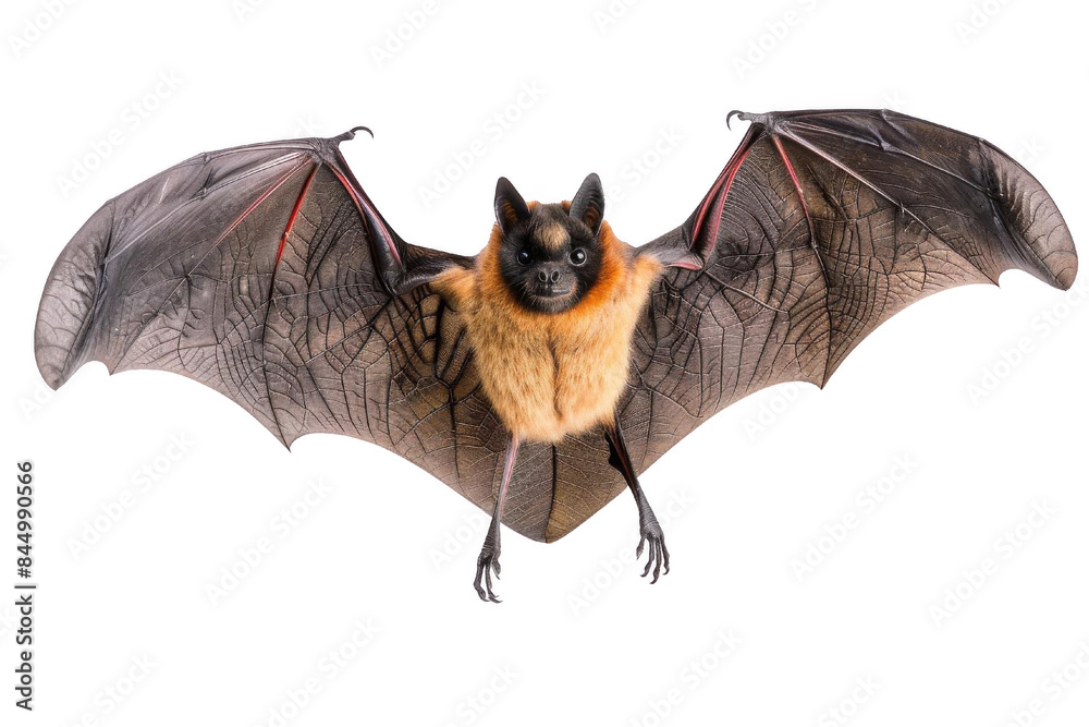 Bat Hunting Insect An image showcasing various species of bats including Common ...