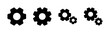 © AAVAA - setting Icon set. Cog settings Icon Symbol