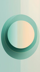 Wall Mural - abstract background with circles