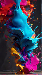 paint splashes