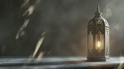 Wall Mural - islamic latern background