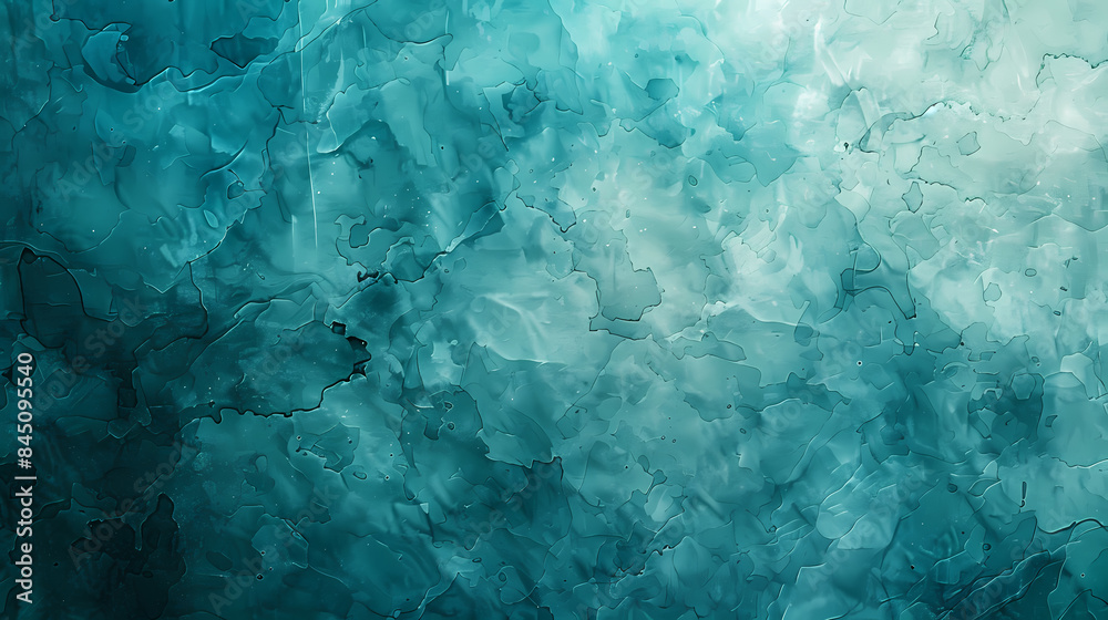 Abstract blue and teal textured background resembling ocean waves ...