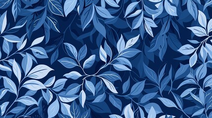 Wall Mural - Botanical Background with PANTONE Color of the Year 2024