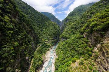 Wall Mural - Hualien Taroko Gorge in Taiwan