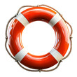 © Sippung - Red And White Lifebuoy With Rope Details On A Transparent Background Clipart