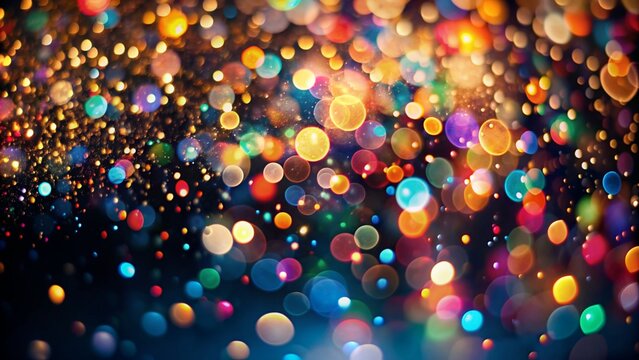 abstract light bokeh background