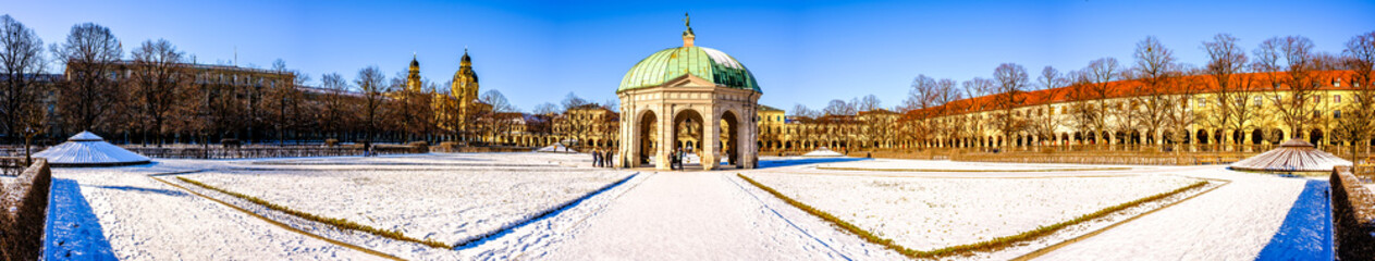 Wall Mural - famous munich hofgarten - bavaria