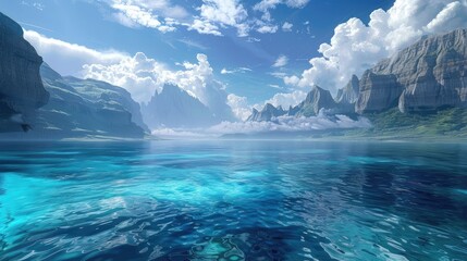 Canvas Print - Stunning ocean scenery