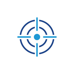 Poster - Target icon, target sign vector