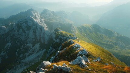 Wall Mural - On the mountain