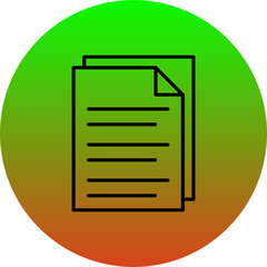 Canvas Print - Files Icon