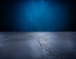 © Rahain - Modern Perspective: Blue Studio with Grey Floor