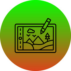 Sticker - Drawing Icon