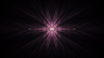 Wall Mural - geometrically abstract tunnel shaping into a wormhole