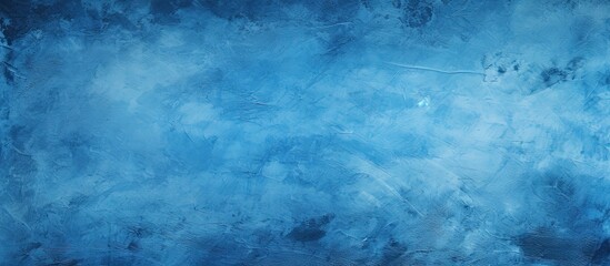 Poster - A captivating stucco texture in shades of blue designed to enhance aesthetics and add visual interest Perfect for use as a backdrop in creative projects. Creative banner. Copyspace image