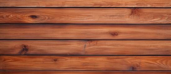 Aufkleber - A brown plank texture for background purposes providing a backdrop wallpaper and pattern concept This image includes copy space and an abstract shape suitable for both interior and exterior design