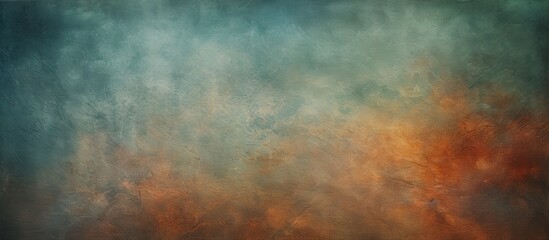 Poster - An abstract vintage grunge texture pattern with a gradient fine art design creates an antique old background The copy space image is visually intriguing