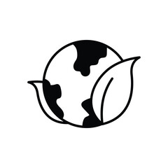 Planet Earth vector icon