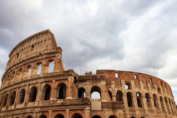 Wall Mural - Colosseum or Flavian Amphitheatre in Rome, Italy