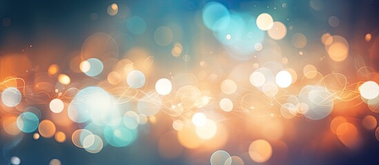 Aufkleber - Abstract blur light and natural background. Creative banner. Copyspace image