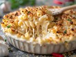 © Lucky_jl - Decadent and delicious mac and cheese is the perfect comfort food. This dish is sure to satisfy your cravings with its creamy, cheesy sauce and crispy, crunchy topping.