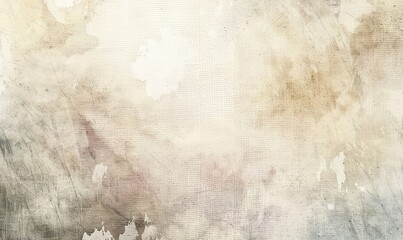 Wall Mural - vintage background, delicate stains, white card, canvas textures