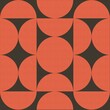 © ADDICTIVE STOCK - Abstract red circles pattern on a black background