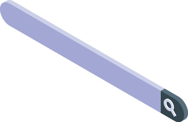 Poster - Empty search bar is waiting for your request in 3d rendering